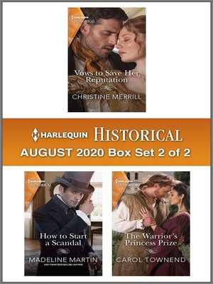 Harlequin Historical August 2020--Box Set 2 of 2 - ebook